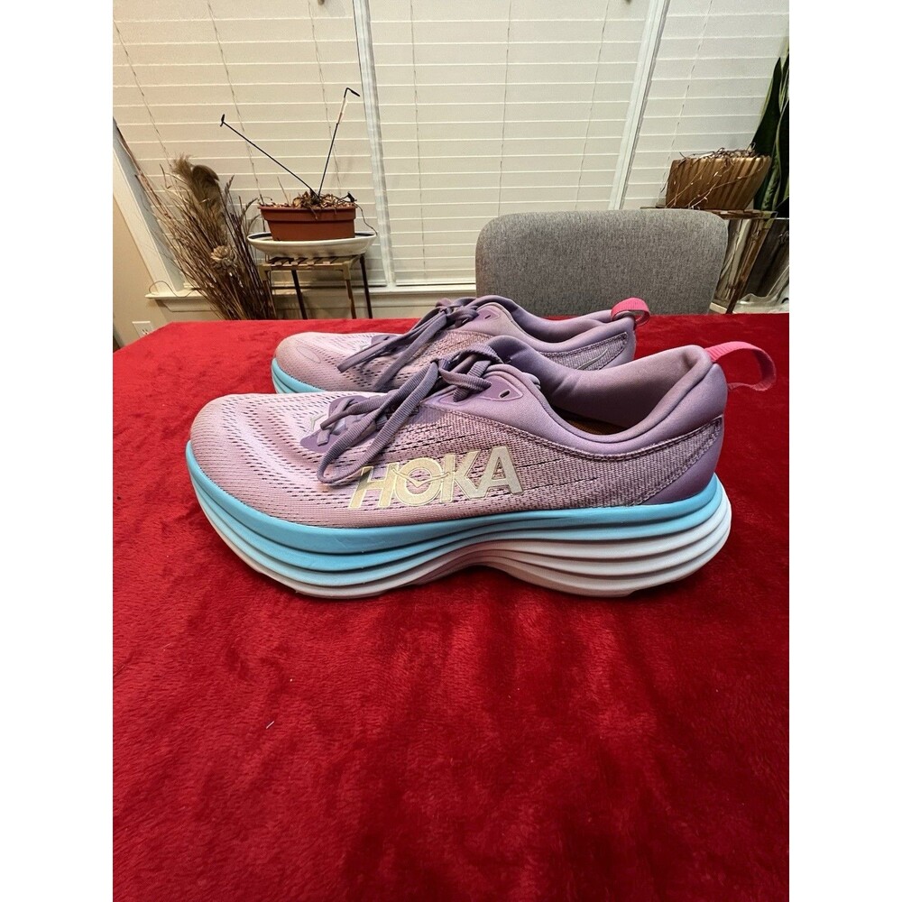 Size 9.5B - Hoka One One HOKA Bondi 8 Ether Illusion Women - Picture 7 of 9